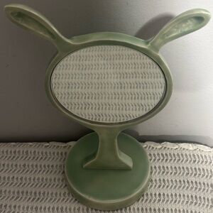 Pottery barn kids bunny ceramic mirror